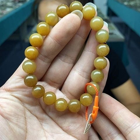和田玉未镶嵌手链110