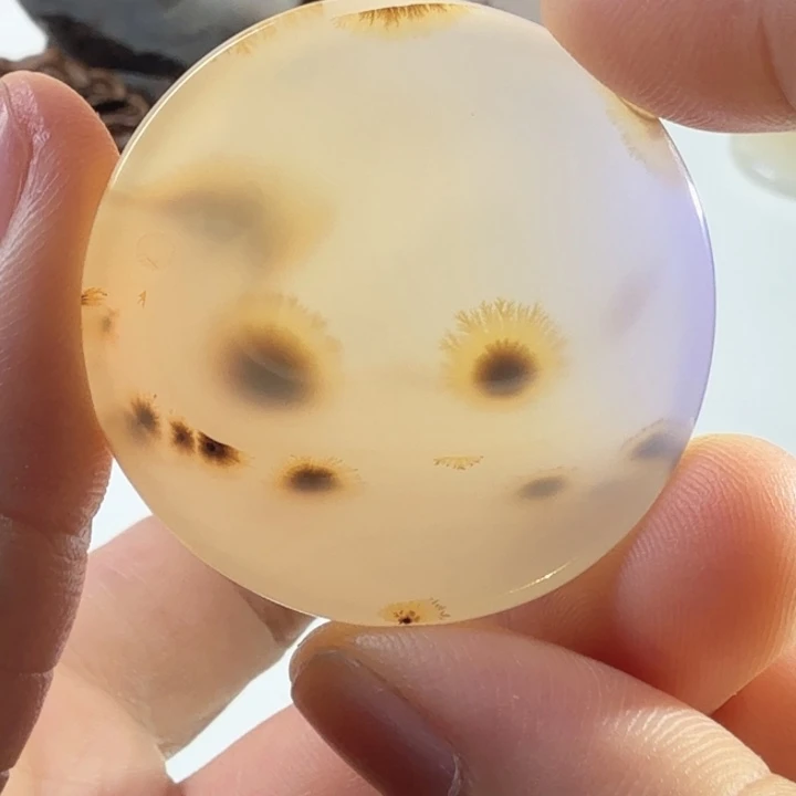 足银镀金镶嵌玛瑙/玉髓珠宝半成品