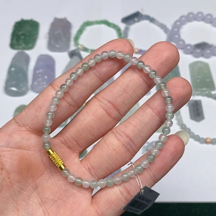 翡翠未镶嵌手链天然A货翡翠