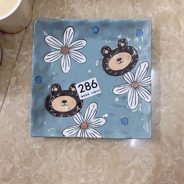 新骨瓷陶瓷碗286四方盘