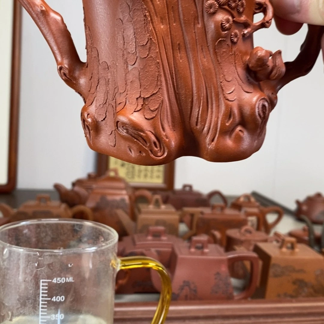 茶壶紫砂原矿泥料传统工艺制作