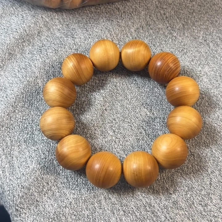 柏木无事牌崖柏串