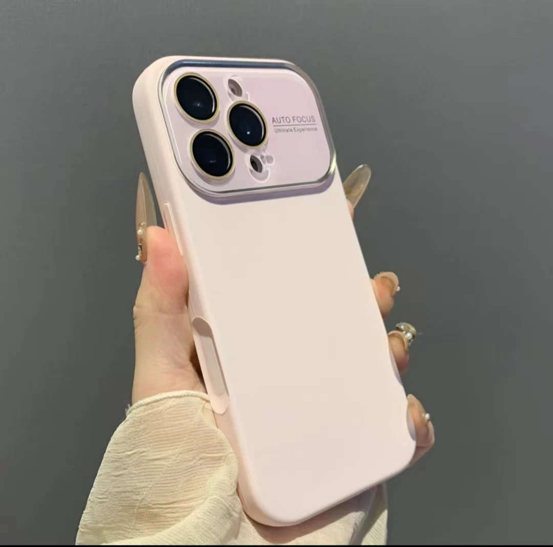 【一体相机按键】液态大视窗适用苹果16promax手机壳iphone15新款14