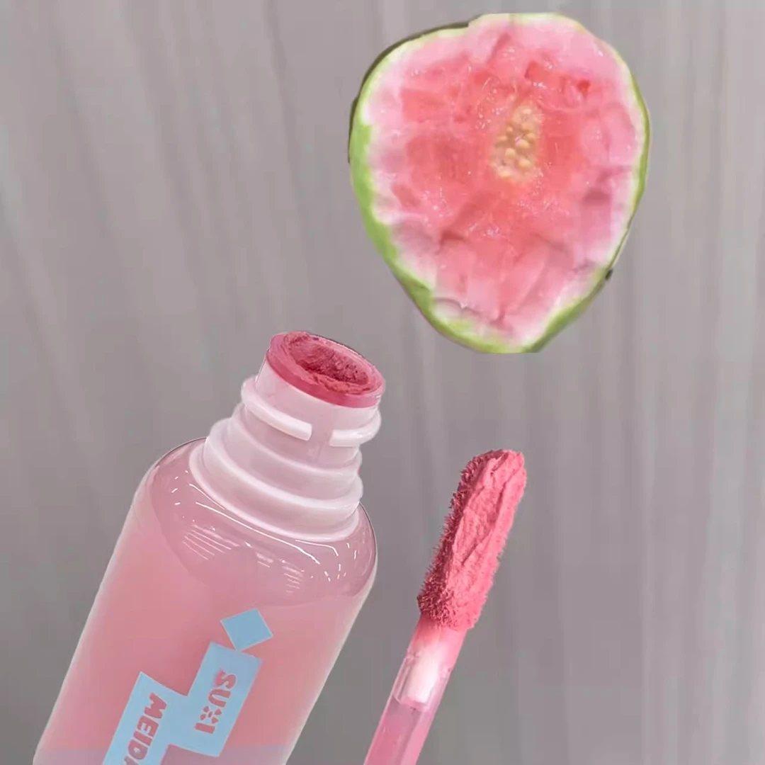 芭乐裸色终结者~伪素颜唇泥丝绒雾面唇釉学生显白深色打底口红