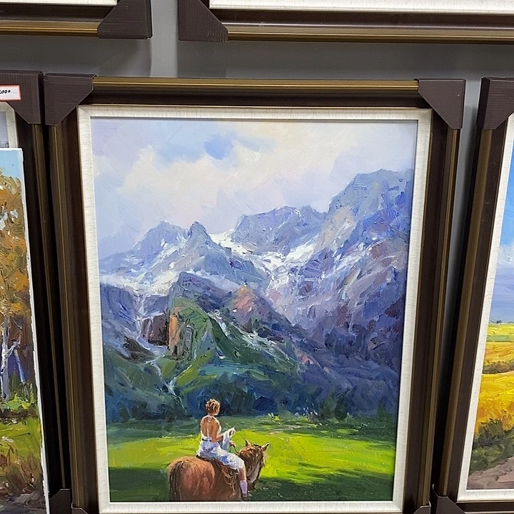 油画风景油画尺寸60/80