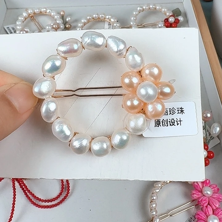 淡水珍珠未镶嵌发饰