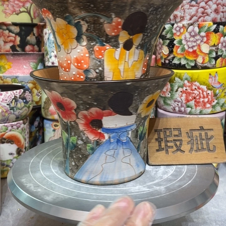 景德镇艺术手绘作品