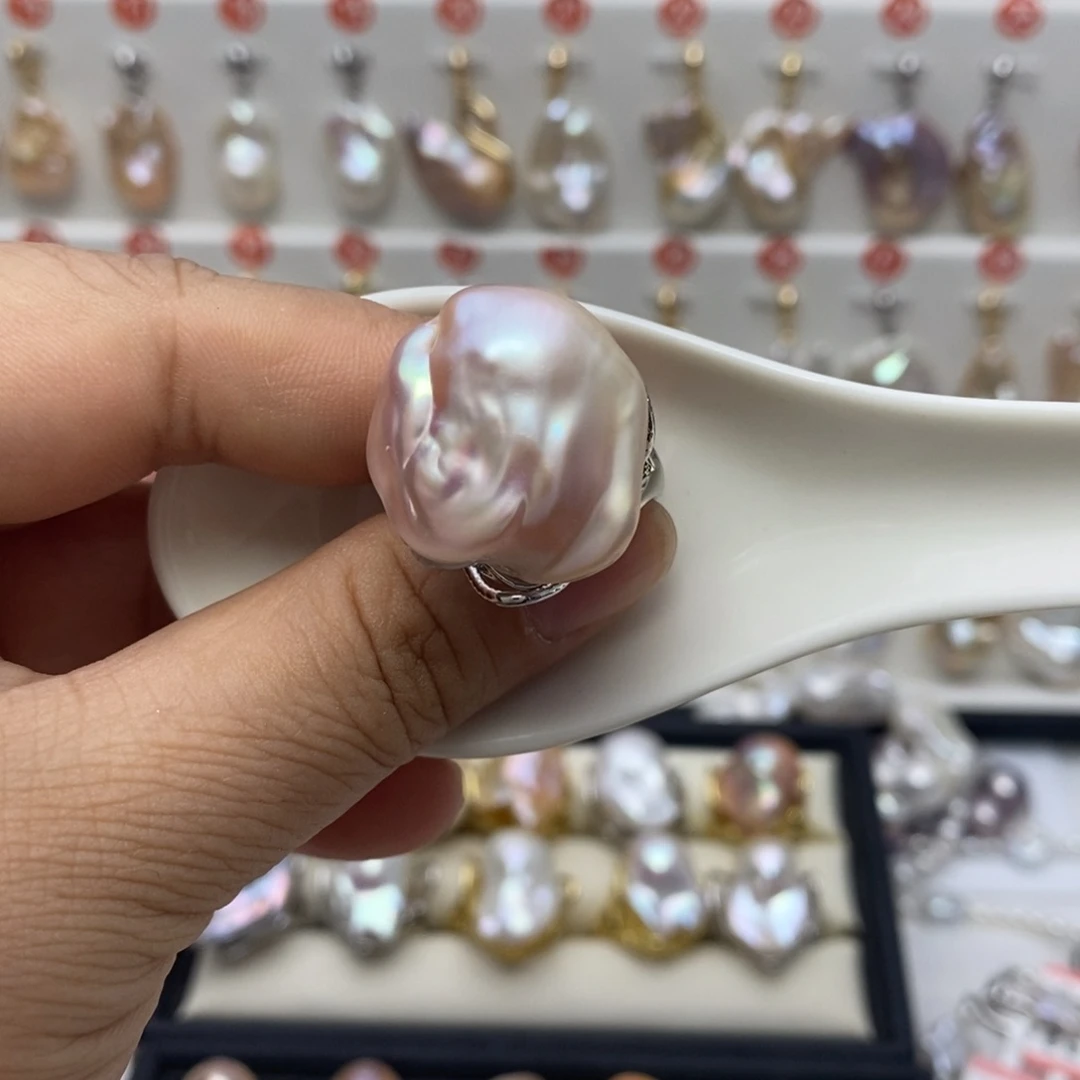 未镶嵌其它淡水珍珠