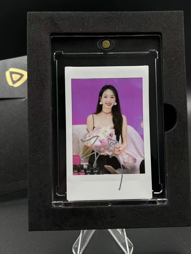 【宋茜】三寸正品签名拍立得照片 白边