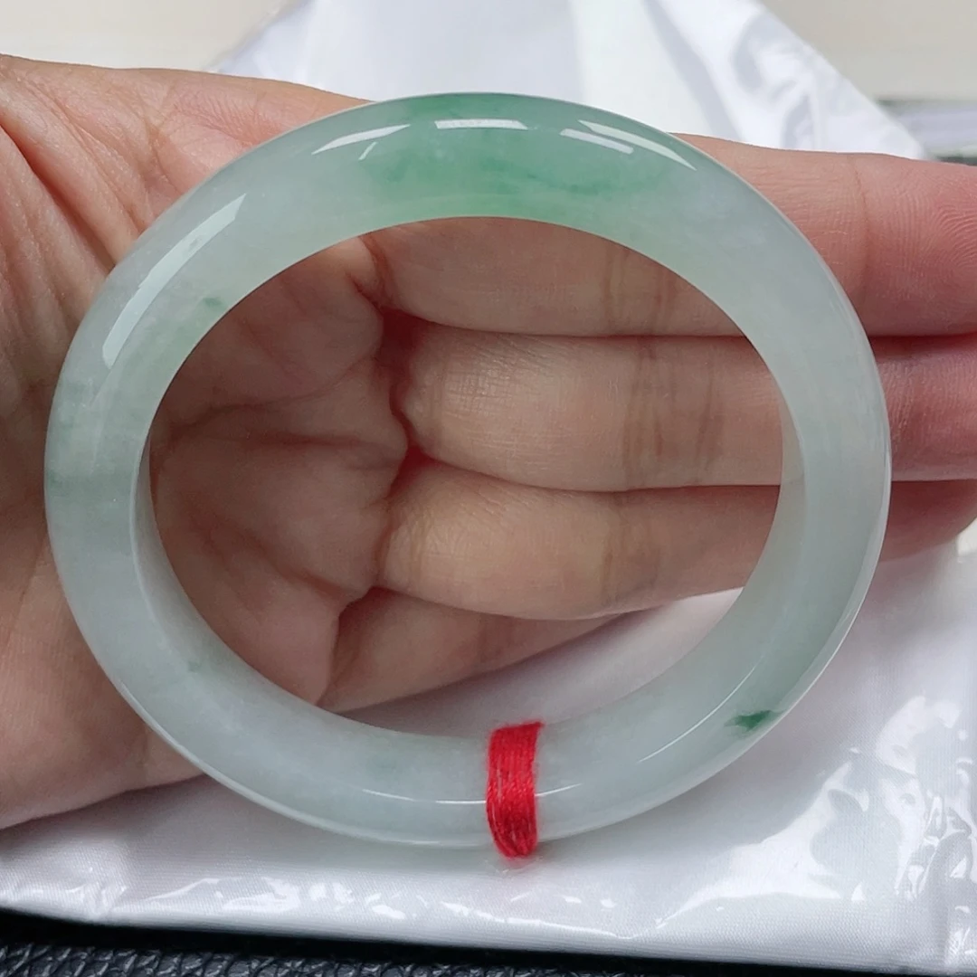 未镶嵌手镯翡翠缅甸翡翠57+