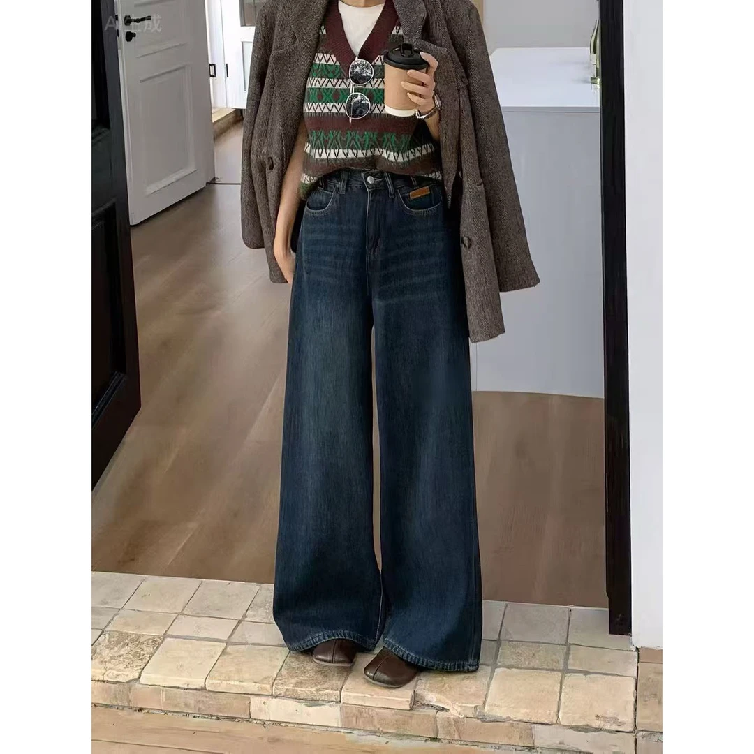 keke@A102  裤子101 韩系加绒显瘦牛仔裤  10-21