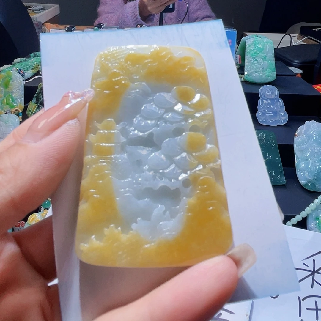 颈饰未镶嵌翡翠翡翠