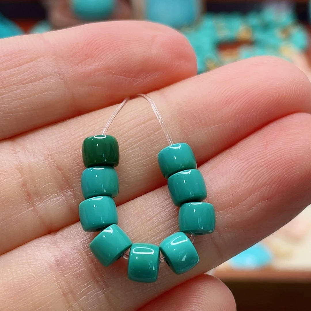 绿松石未镶嵌珠宝半成品