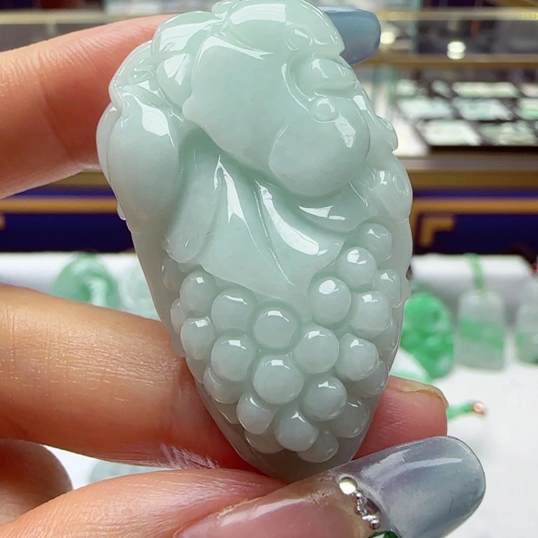 未镶嵌挂件翡翠S13