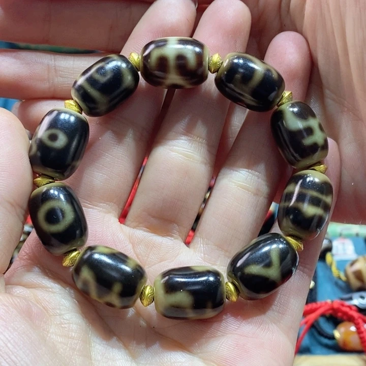 玛瑙/玉髓手串合金莉