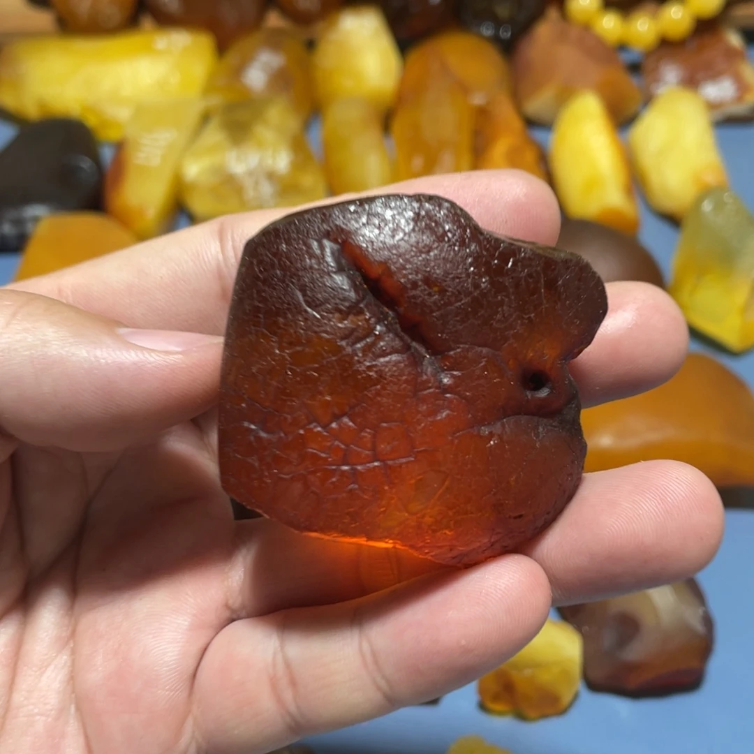 新***彬定制蜜蜡未镶嵌波罗的海琥珀