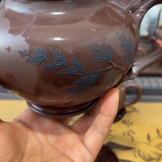 茶壶紫砂人**戏大壶紫砂
