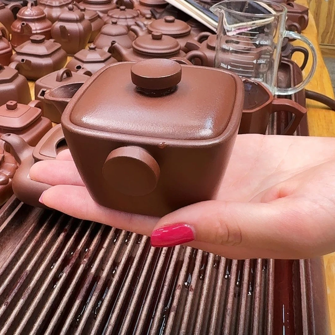 茶壶紫砂紫砂壶手抓壶150cc