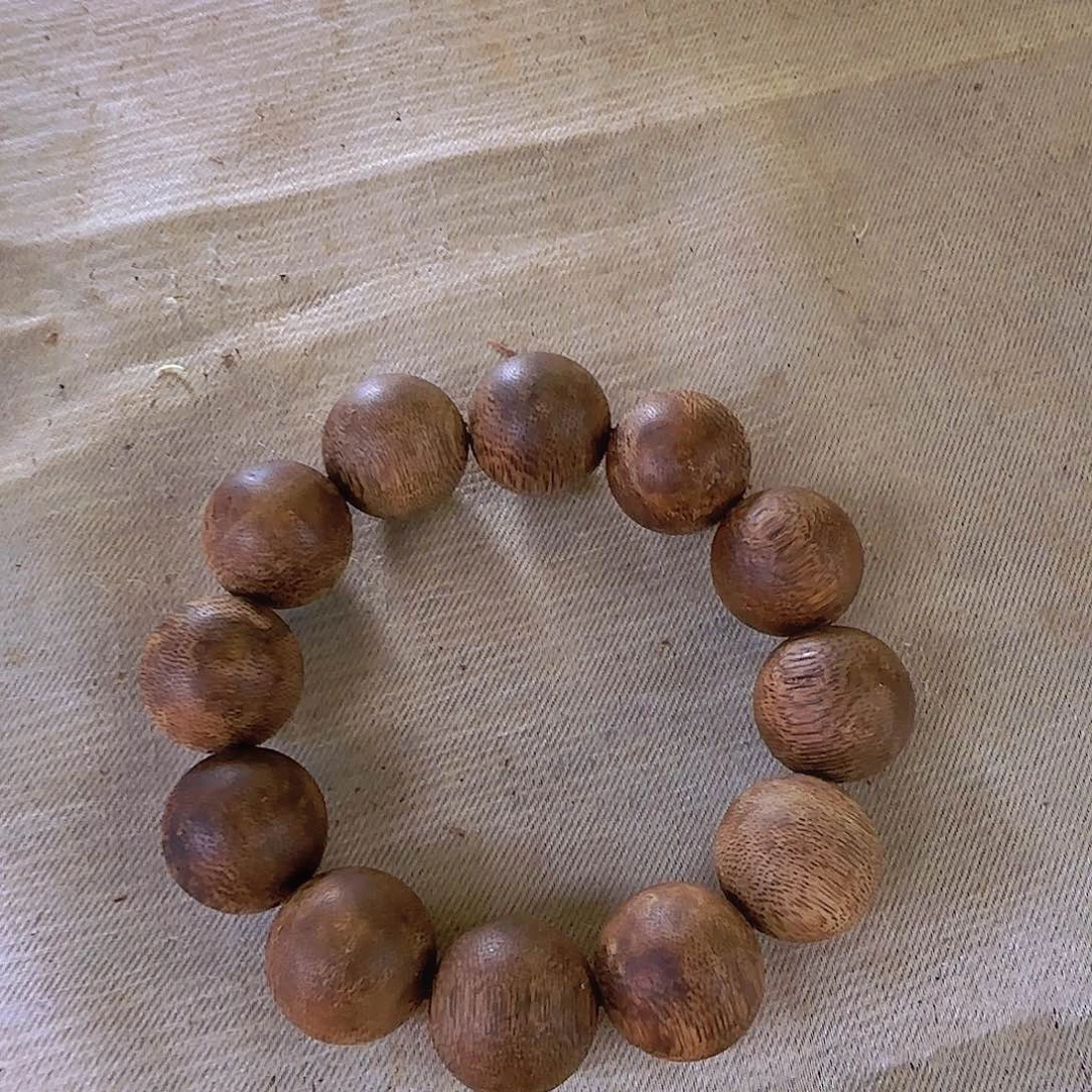 手串沉香白棋天然野20圆珠收藏级41克多样性发一