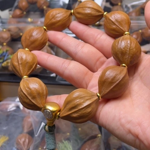 橄榄核手串/手链2.5四花微花
