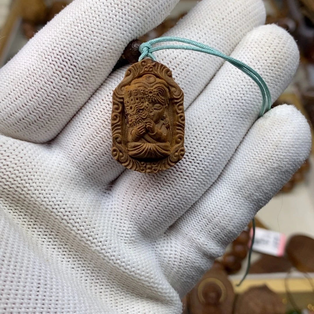 吊坠檀香木迈索尔老山檀29扎基