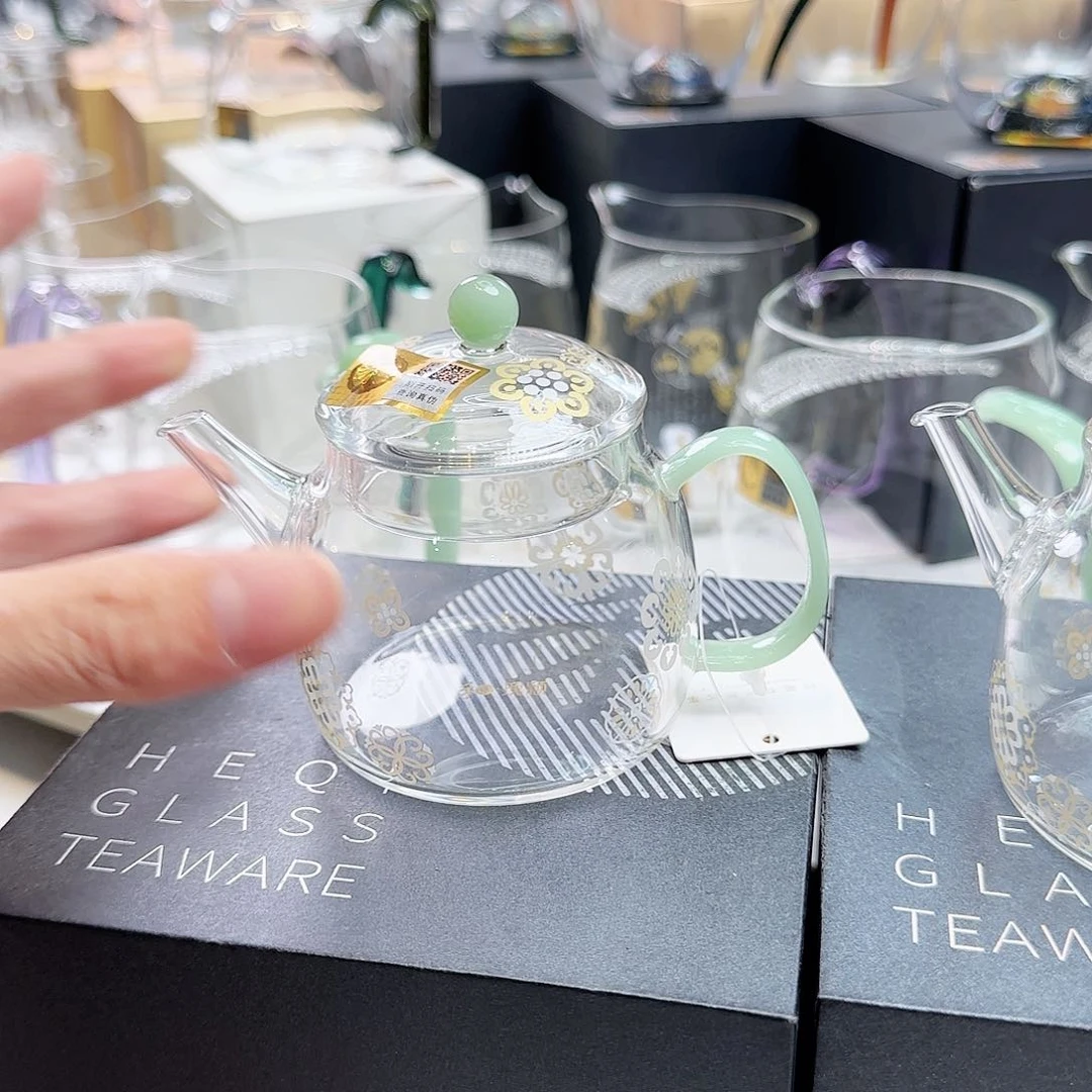 禾器皮球花言卿壶浅玉色