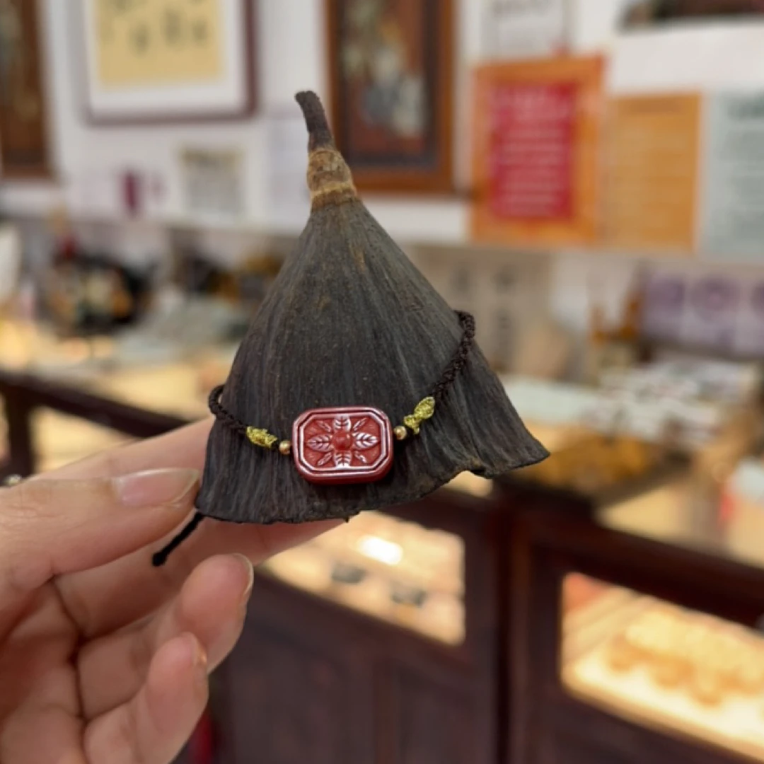 非金属木质手链 手编绳 咖啡色手绳