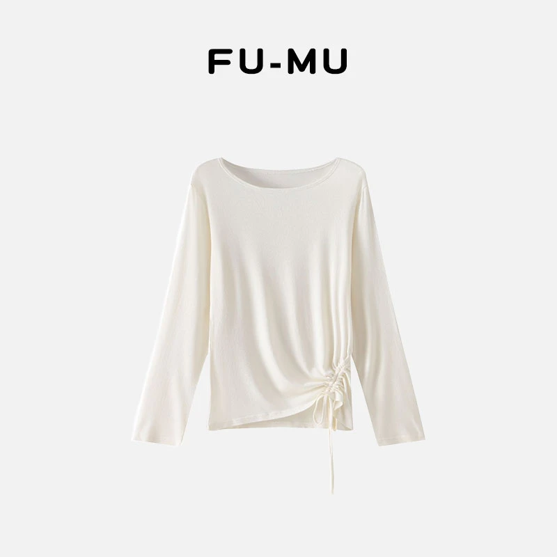 抽绳天丝打底衫C05C78