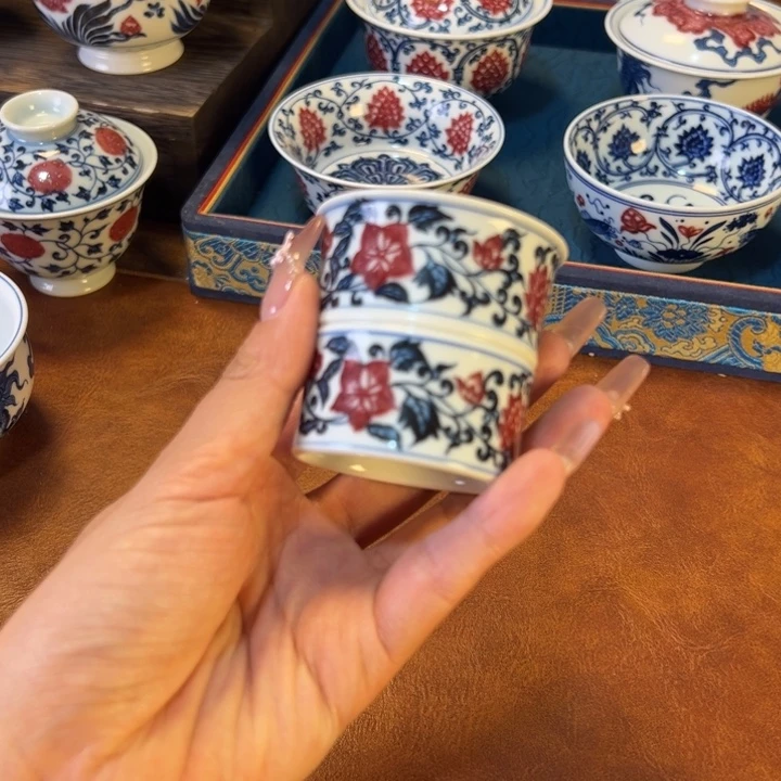 瓷片景德镇陶瓷手工手绘