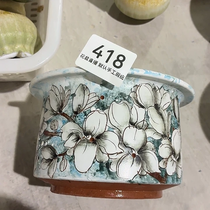 西***贝手绘花盆花盆花盆花盆