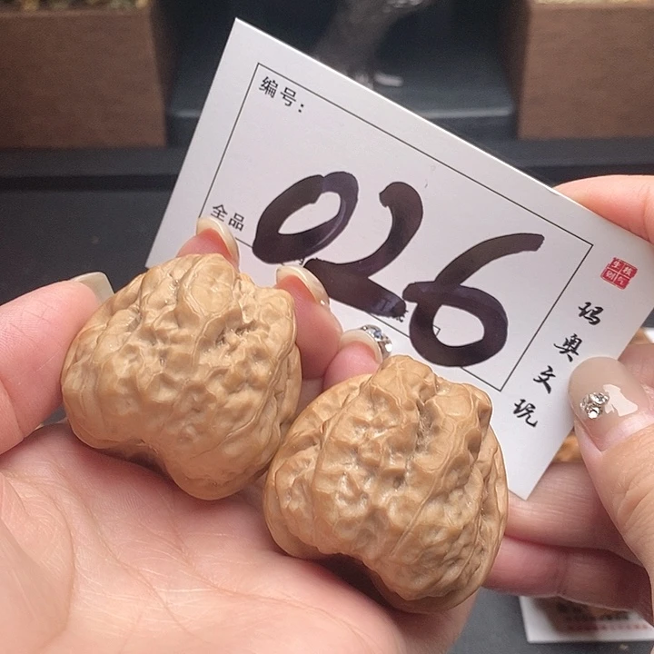 嘿***哈吊坠文玩核桃026号 40尺 蛙