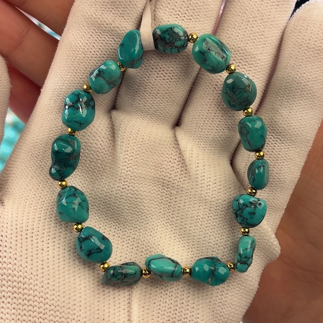 绿松石未镶嵌配饰8mm