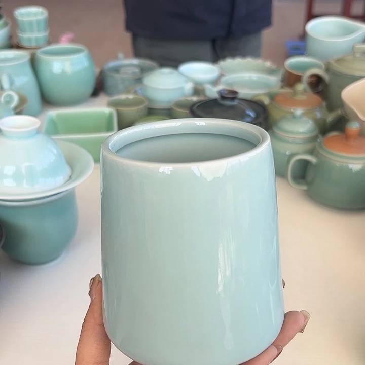 小米茶器龙泉青瓷