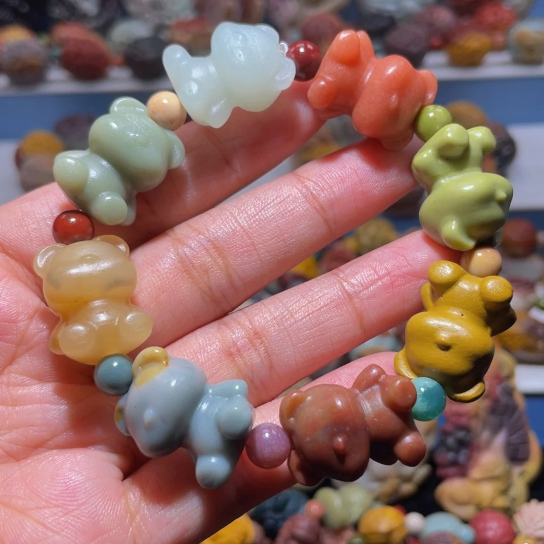 未镶嵌手串石英质玉