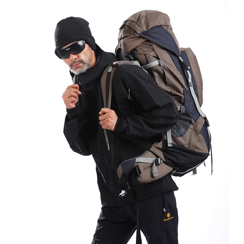 秋冬户外运动冲锋衣防风防水防刮登山徒步冲锋衣男女款夹克外套