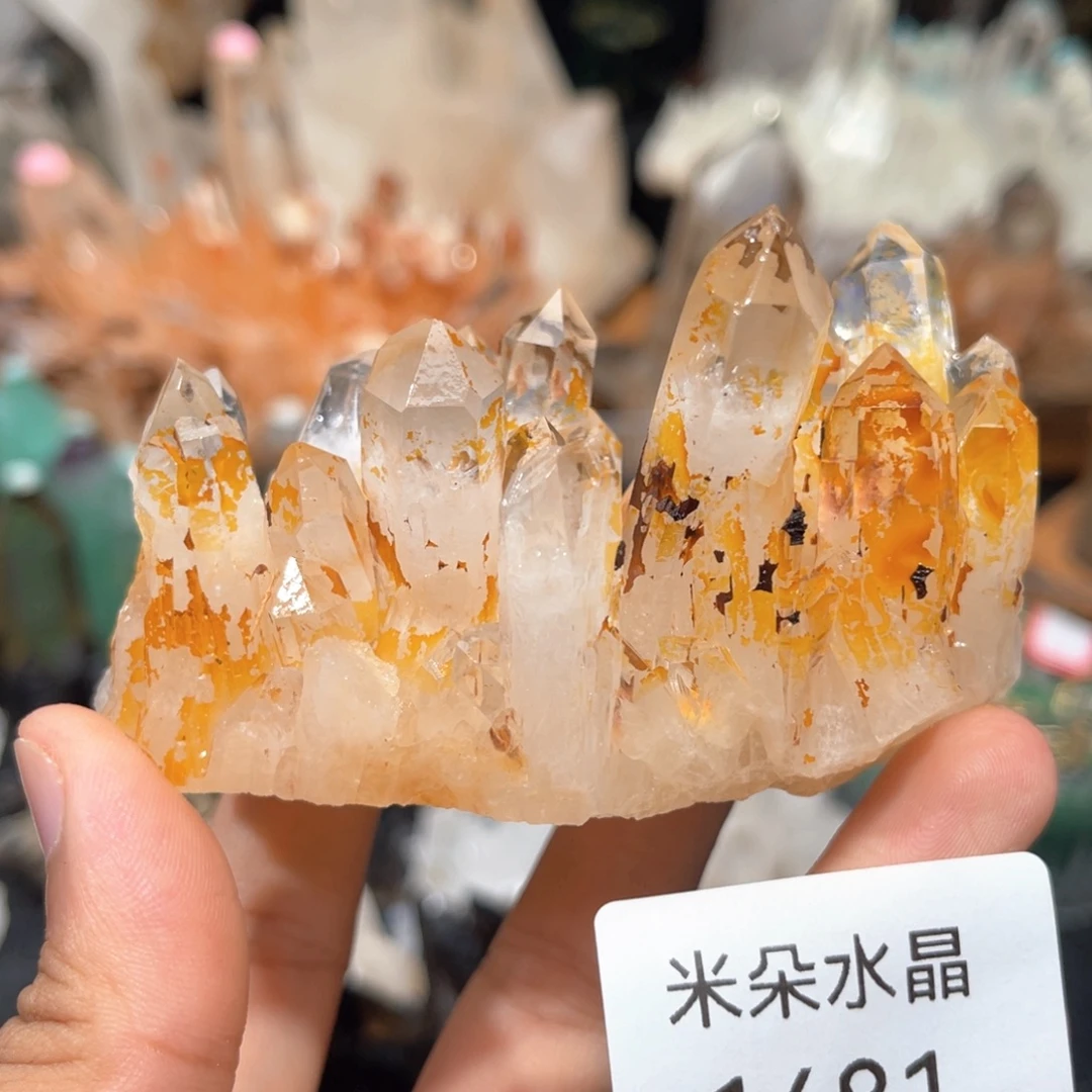 未镶嵌水晶珠宝半成品水晶