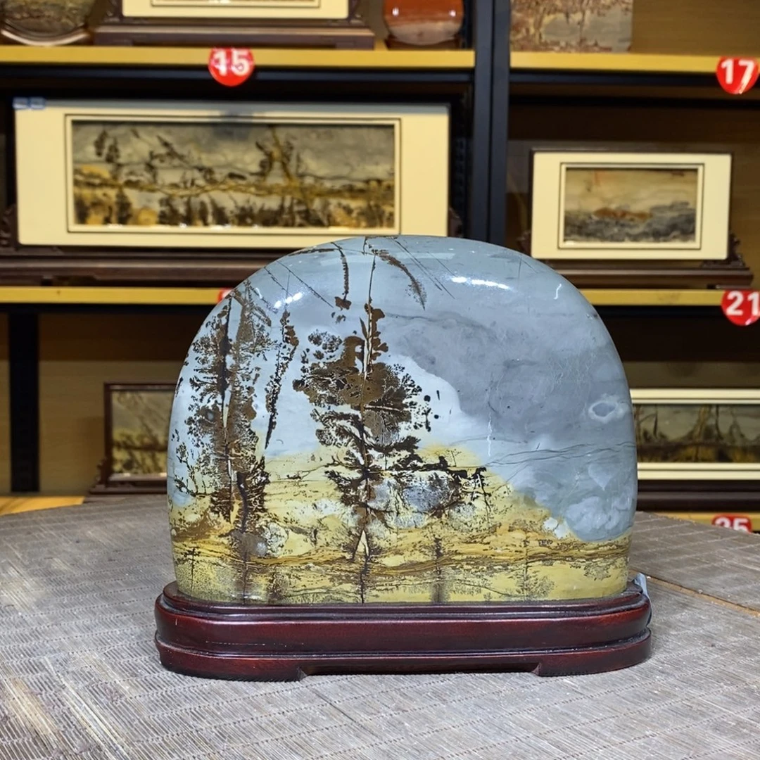 印石昌化石国画石