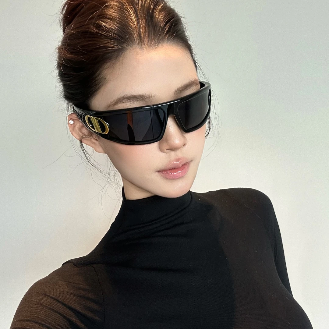 弗瑞姆眼镜发箍墨镜女二合一高级时髦太阳镜防晒网红防紫外线104