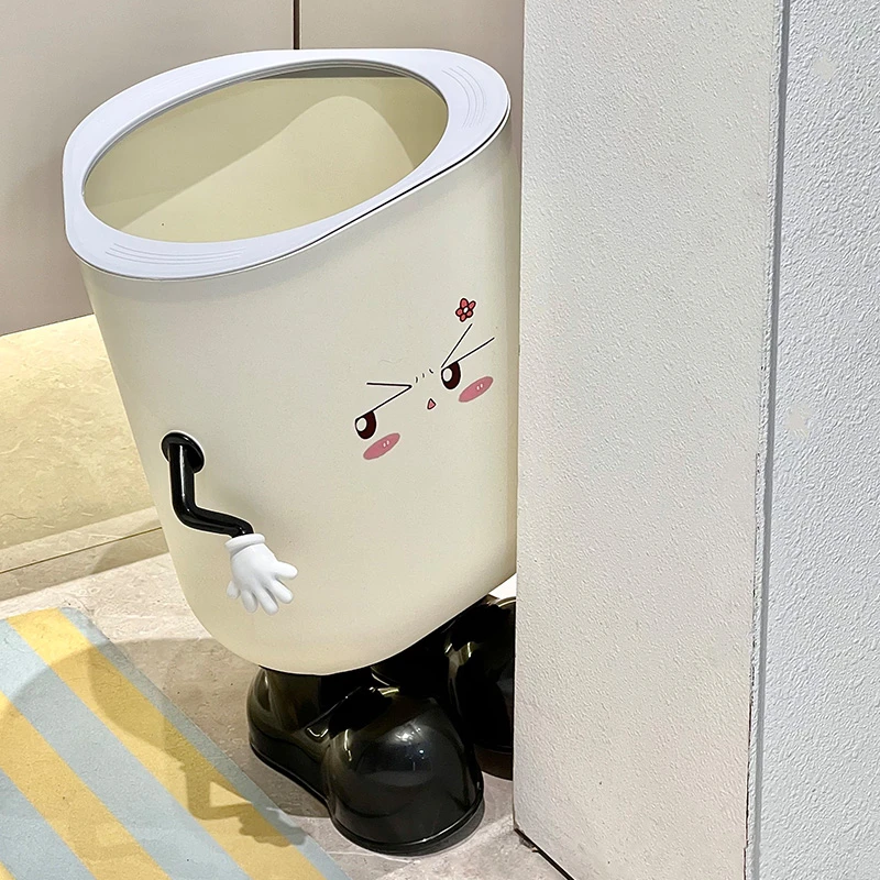 客厅欧式纸篓可爱风垃圾桶垃圾筒家用大号无盖卧室简约卫生间