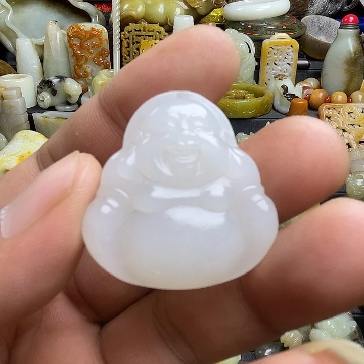 颈饰未镶嵌和田玉