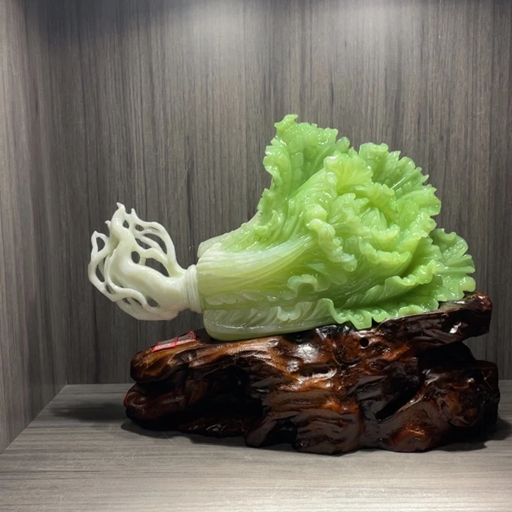 玉家居摆放佰财聚来八方来财