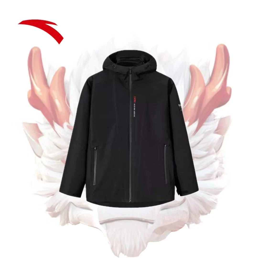 安踏技术科技安踏膜Aerovent男子防泼水冲锋衣152517622