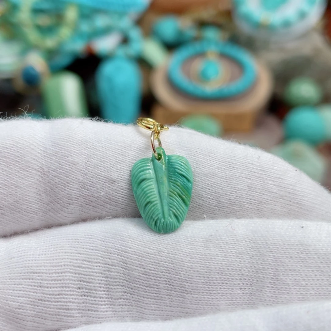 绿松石珠宝奇石未镶嵌