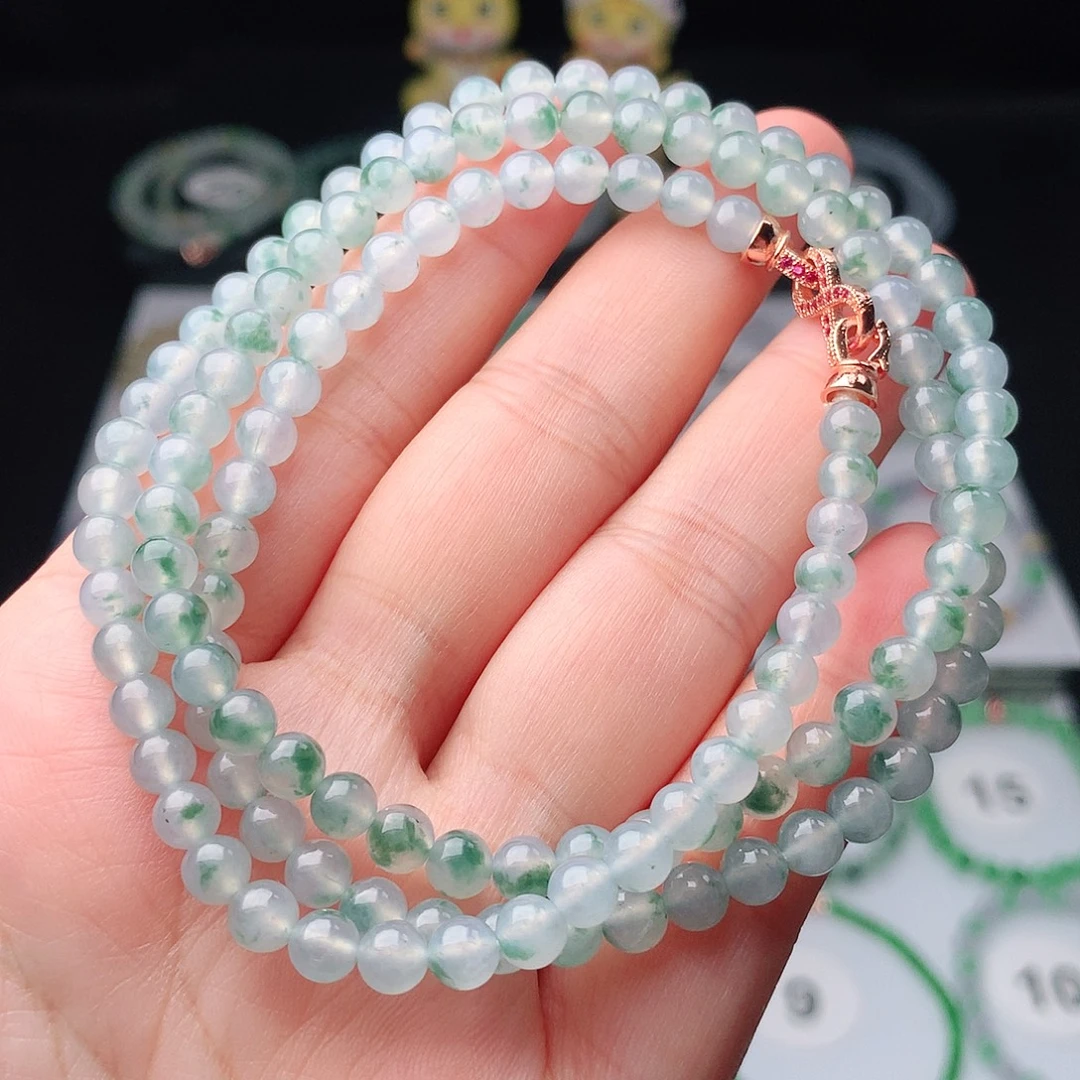 翡翠未镶嵌手链翡翠