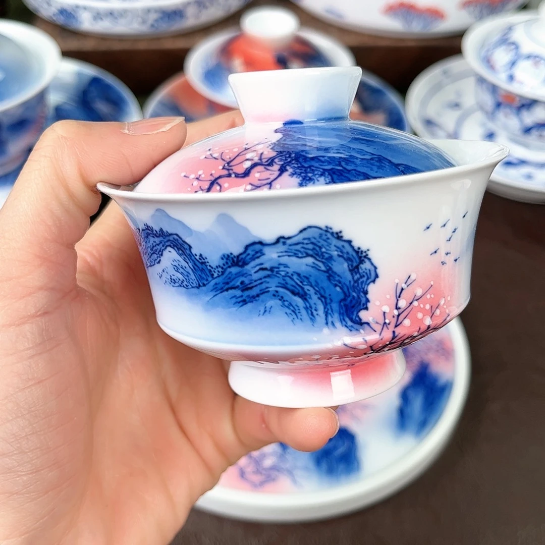 手绘高温瓷器瓷器