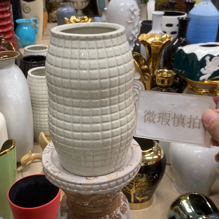 摆件微瑕陶瓷介意勿拍