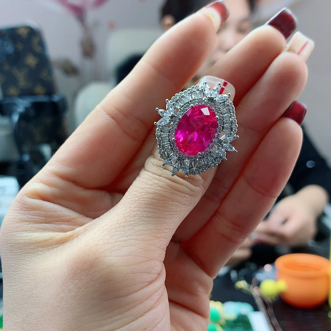 【闪购商品】水晶戒指未镶嵌，