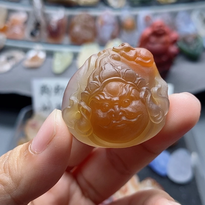 【闪购商品】未镶嵌吊坠定制玛瑙