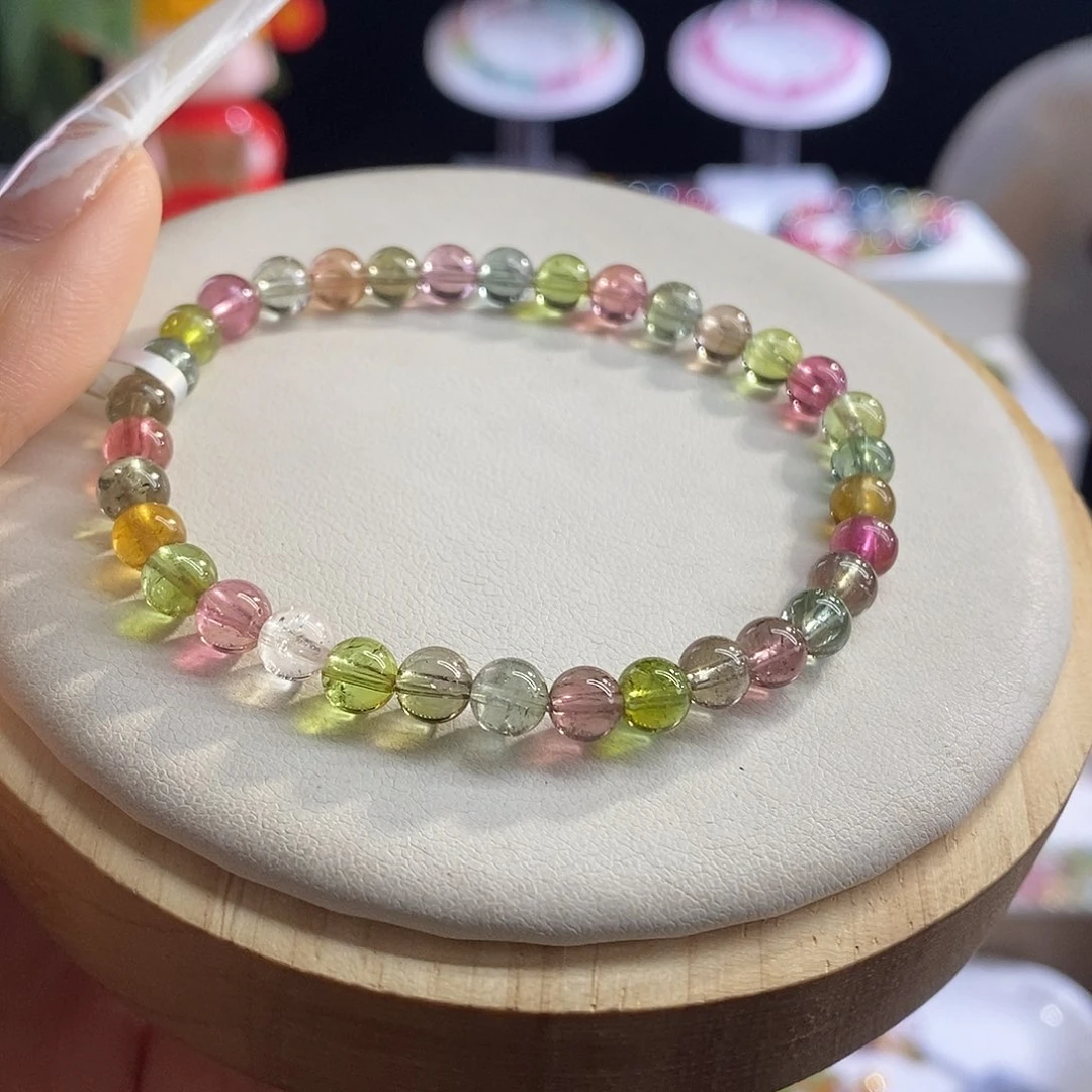 未镶嵌手链碧玺人鱼莫兰迪