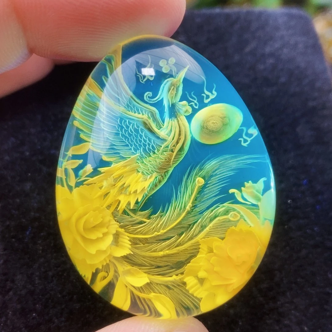 【闪购商品】金珀吊坠(不含链)未镶嵌